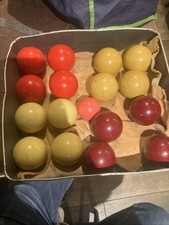 Lot Ancienne Boule Billard