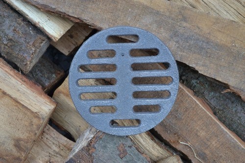 ø13 grille en fonte - Ø13,5, cm
