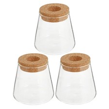  3 Pcs Vase En Verre
