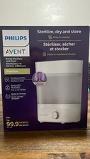 NEW, PHILIPS AVENT Premium Baby Bottle Sterilizer with Dryer, SCF293/00