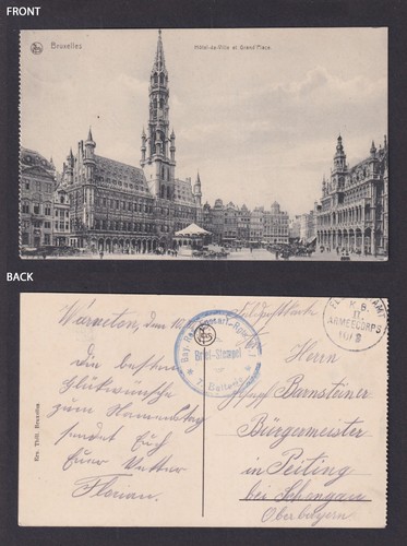 Vintage postcard belgium - postcard,