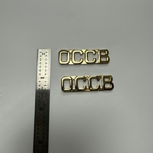 Occb gold police - gold, collar