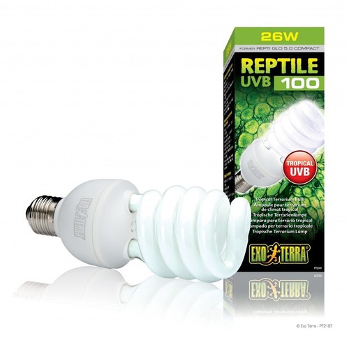 Exo terra lampe reptile - terra, uvb100
