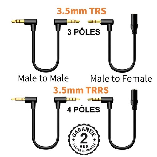 Câble audio jack - câble, trs
