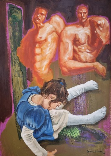 Lysiane coste acrylique sur - lysiane, d.