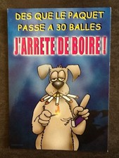 LOT 2 NEW ILLUSTRATED POSTCARDS HUMOR TOBACCO CIGARETTE STOP - 6476