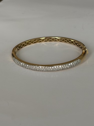 7870 bracelet jonc ouvrant or - jonc,