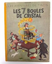 TINTIN Edition 1951 "Les 7