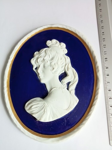 Médaillon porcelaine weiss - médaillon,