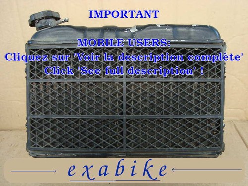 Radiateur eau pour suzuki rg - radiateur,