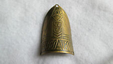 RARE ancienne plaque de vélo Cycles ASSAKI en laiton Old Bike Plate