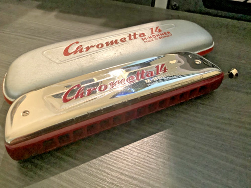 Hohner chrometta harmonica - hohner, 14,