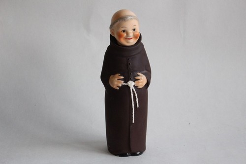 Bouteille moine porcelaine - , w