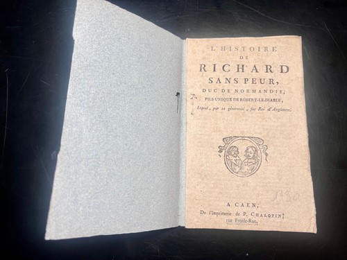 Richard sans peur - richard, duc