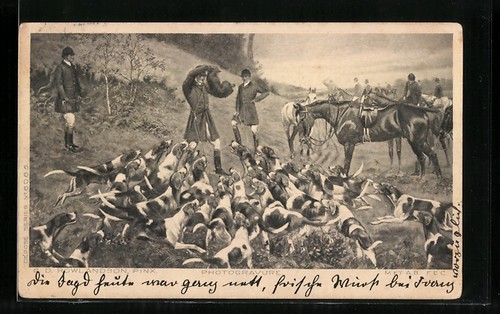 Chasseurs chevaux avec - à,