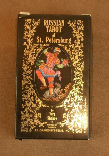 Vintage russian tarot st - russian, of