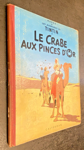 Tintin crabe aux pinces - tintin,