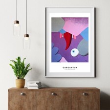 Contemporary Art Poster Reproduction Painting Original Drawing