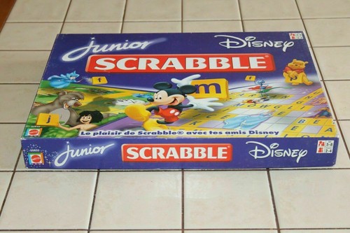 Scrabble junior dysney - junior, mattel