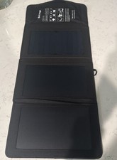 Solar Panel Charger, Solorage 21W Charger with 2 USB Ports and 3... 