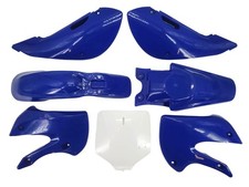 Kit plastiques bleu type