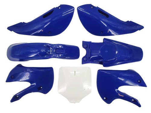 Kit plastiques bleu type