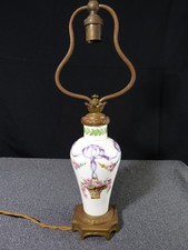 Pied de lampe ancienne en