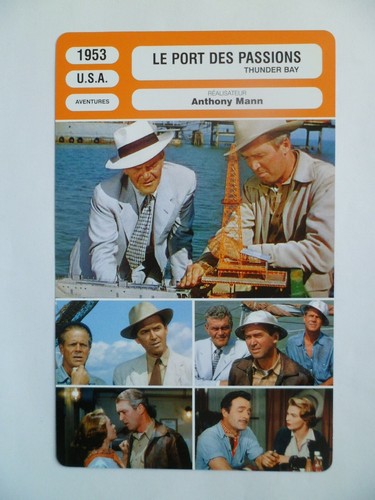 Carte fiche cinema 1953 - carte, le