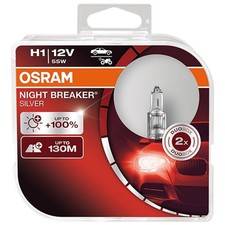 2x OSRAM NIGHT BREAKER SILVER