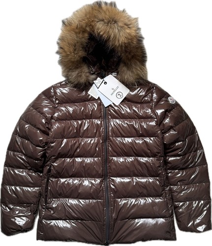 Doudoune moncler marron - moncler,