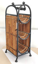 Porte bouteille vintage en fer