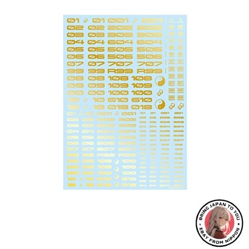 Hiq parts decal - 3, number