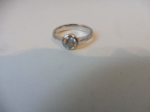 Belle petite bague plaqué - belle,