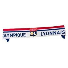 Echarpe football vintage Olympique Lyonnais