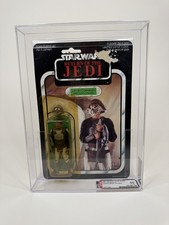 1983 Kenner Star Wars - Lando Calrissian (Skiff Guard) - 65 Back - Graded 50