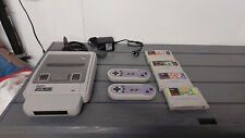 Super Nintendo (Spécial) avec 4 jeux Street fighter 2
