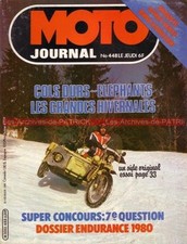 MOTO JOURNAL  448 SUZUKI PE