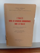 Livres Droit L’égalité