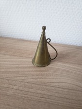 19th century brass candle extinguisher