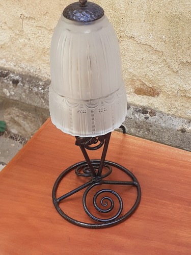 Lampe art déco muller frères - muller,