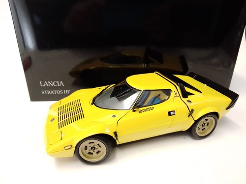 Kyosho lancia stratos - kyosho, jaune