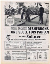 1964 SOL-NET ADVERTISING ADVERTISING 044 Well Groomed Garden Weedkiller