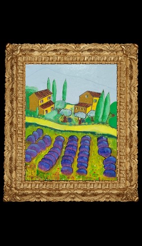Tableau huile sur - huile,