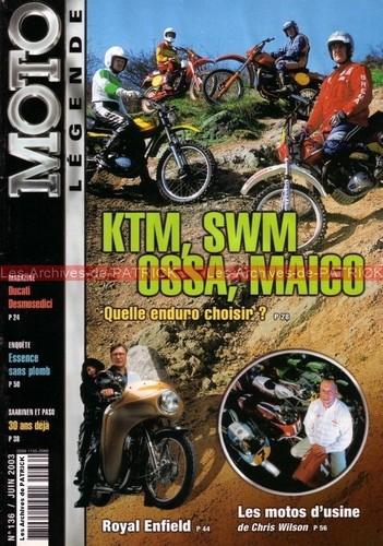 Moto legende 136 bultaco - legende,