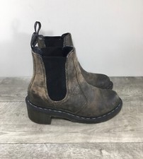 Doc Martens Leather Cadence Greenland Women’s Chelsea Distressed Boots 6 US Dr.