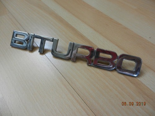 Maserati biturbo monogramme - maserati, :