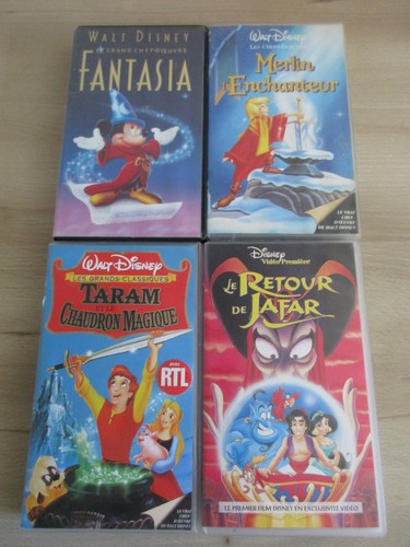 Lot vhs walt - lot, 4