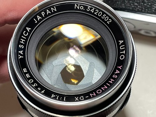 Objectif yashinon 50mm - objectif,