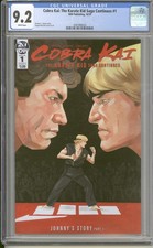 Cobra Kai:  Karate Kid Saga Continues #1 CGC 9.2 IDW 2019  