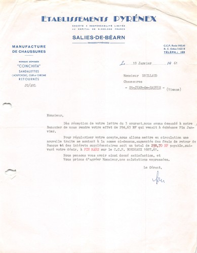 1961 manufacture chaussures - manufacture,
